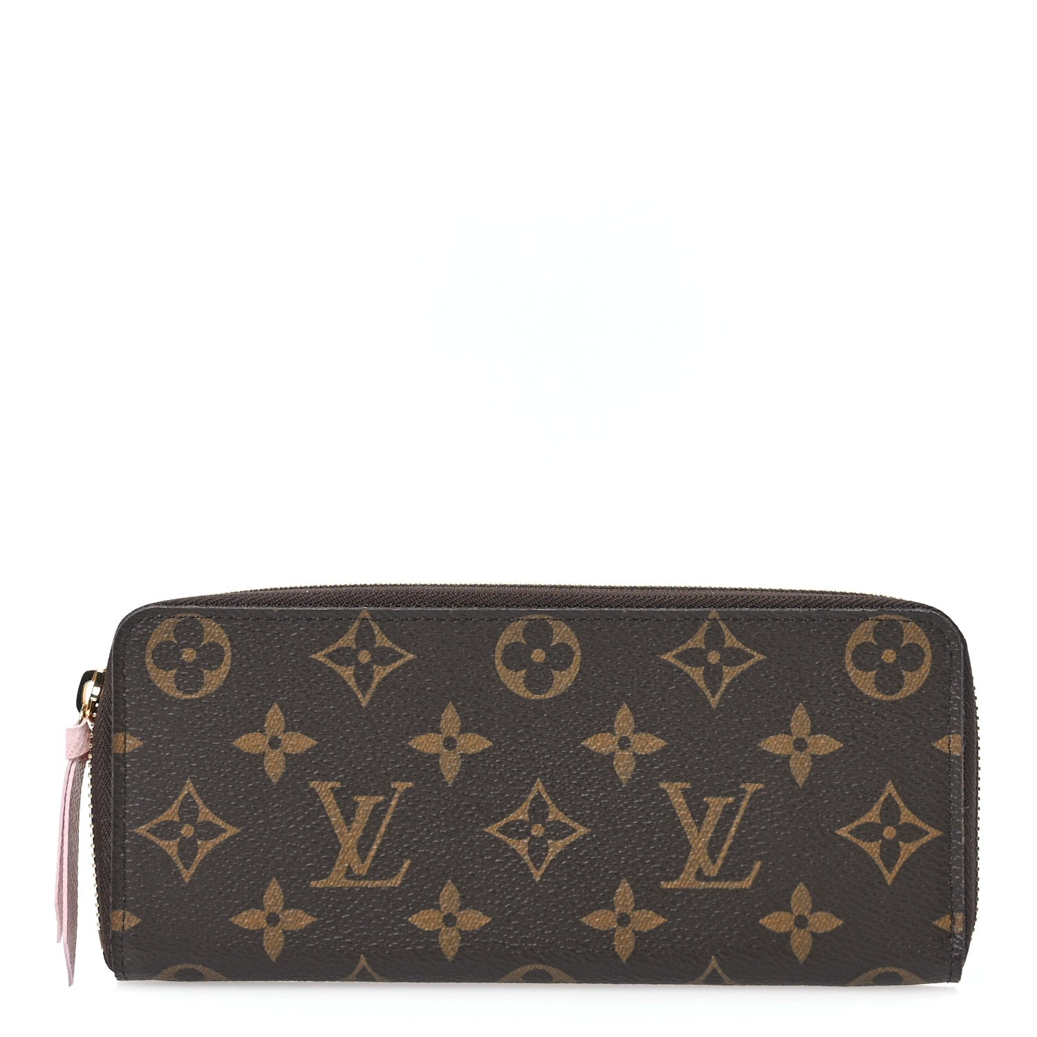 Louis Vuitton Monogram Clemence Wallet Rose Ballerine 1 of 8