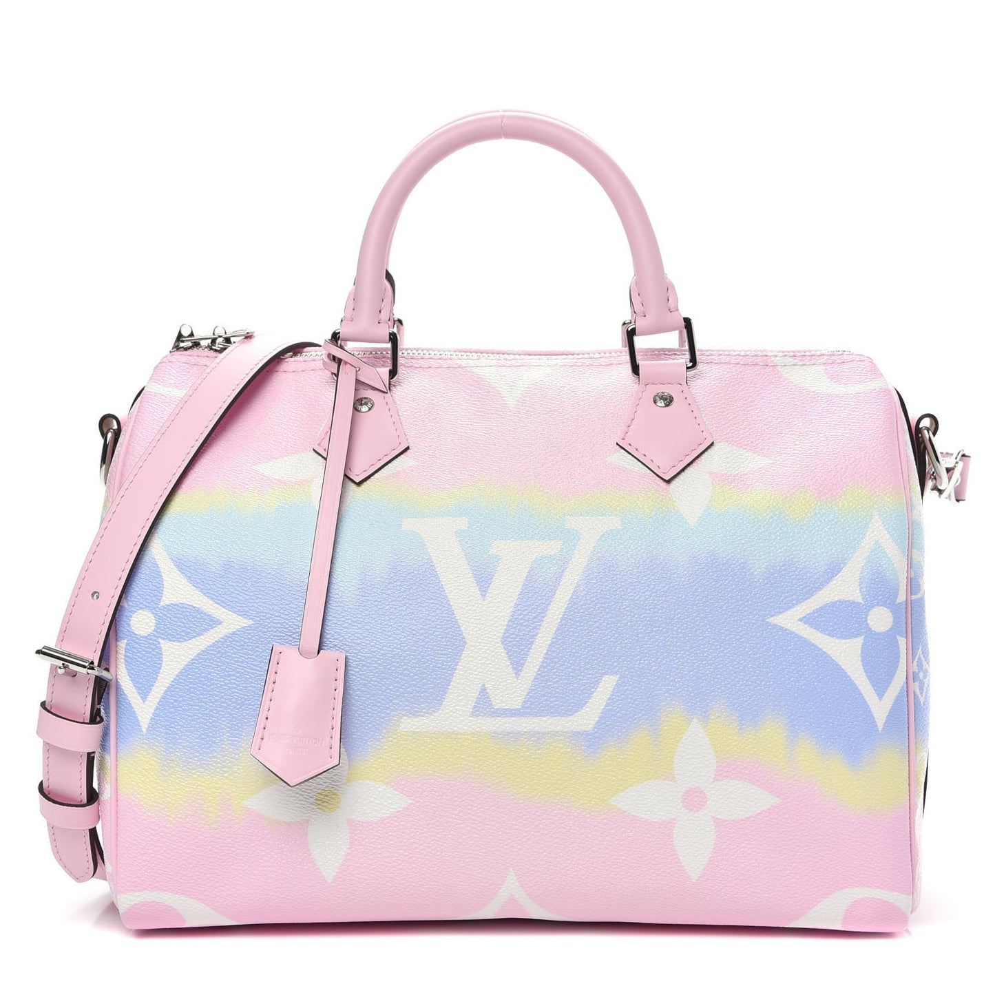 Monogram Escale Speedy Bandouliere 30 Pastel