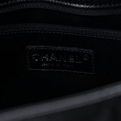 Chanel Caviar Quilted Grand Shopping Tote GST Black 7 of 11