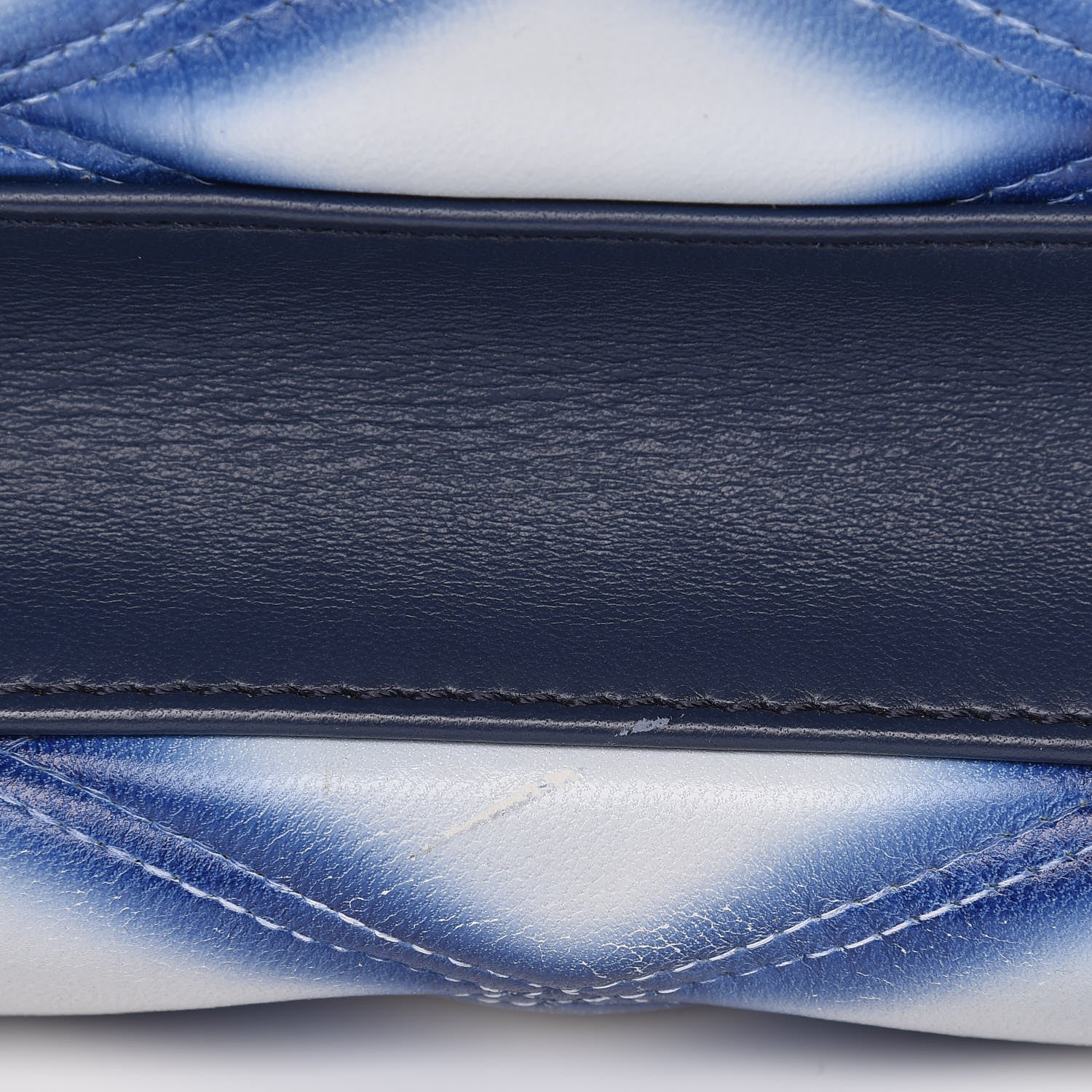 Louis Vuitton Lambskin Malletage Contraste GO-14 PM Blue 11 of 23