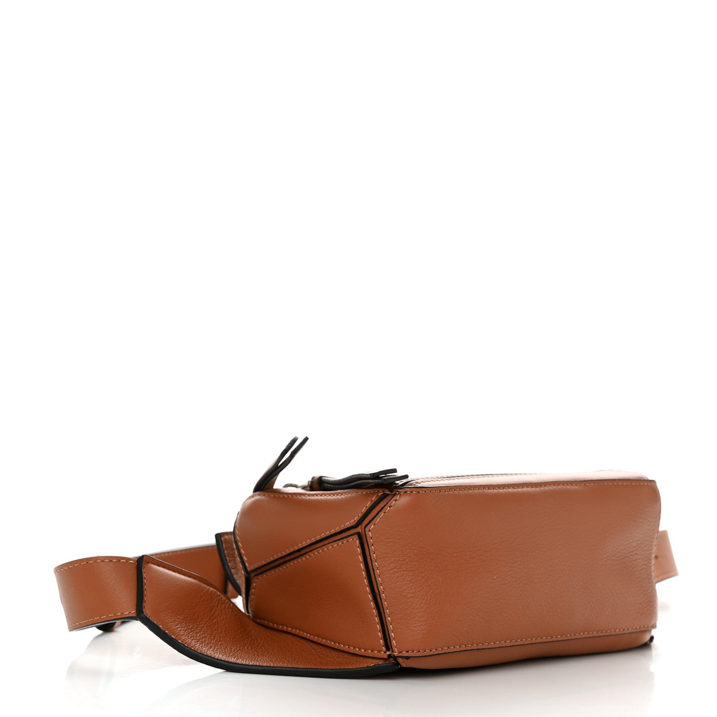 Calfskin Mini Puzzle Bumbag Tan
