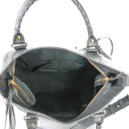 Balenciaga Agneau Classic Hardware Velo Gris Fossile 6 of 8