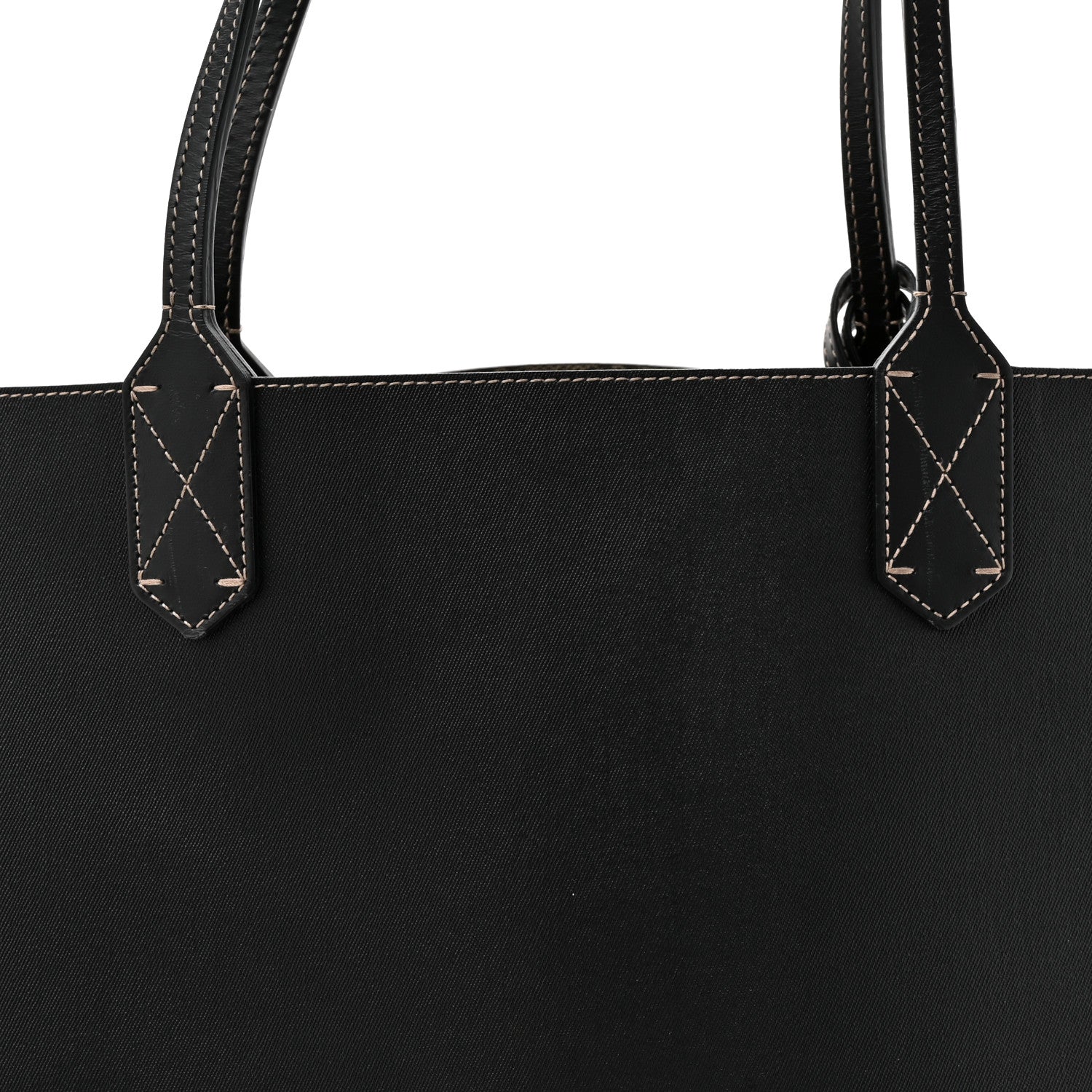 Gucci Calfskin GG Supreme Monogram Medium Reversible Tote Black 11 of 17