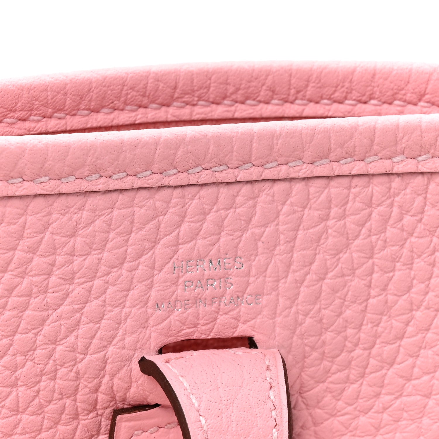 Hermes Taurillon Clemence Evelyne TPM Rose Sakura 1805903