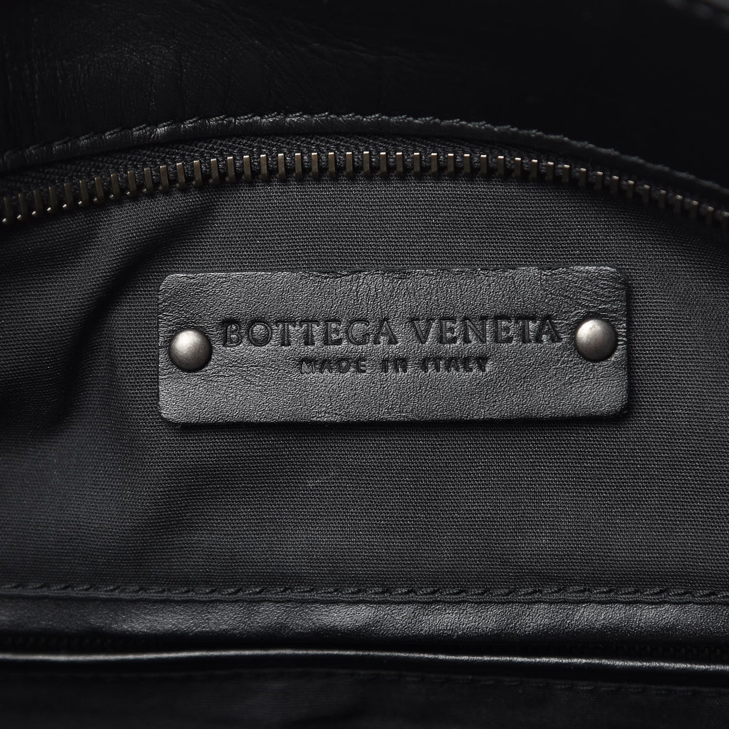 Nappa Intrecciato North West Tote Black