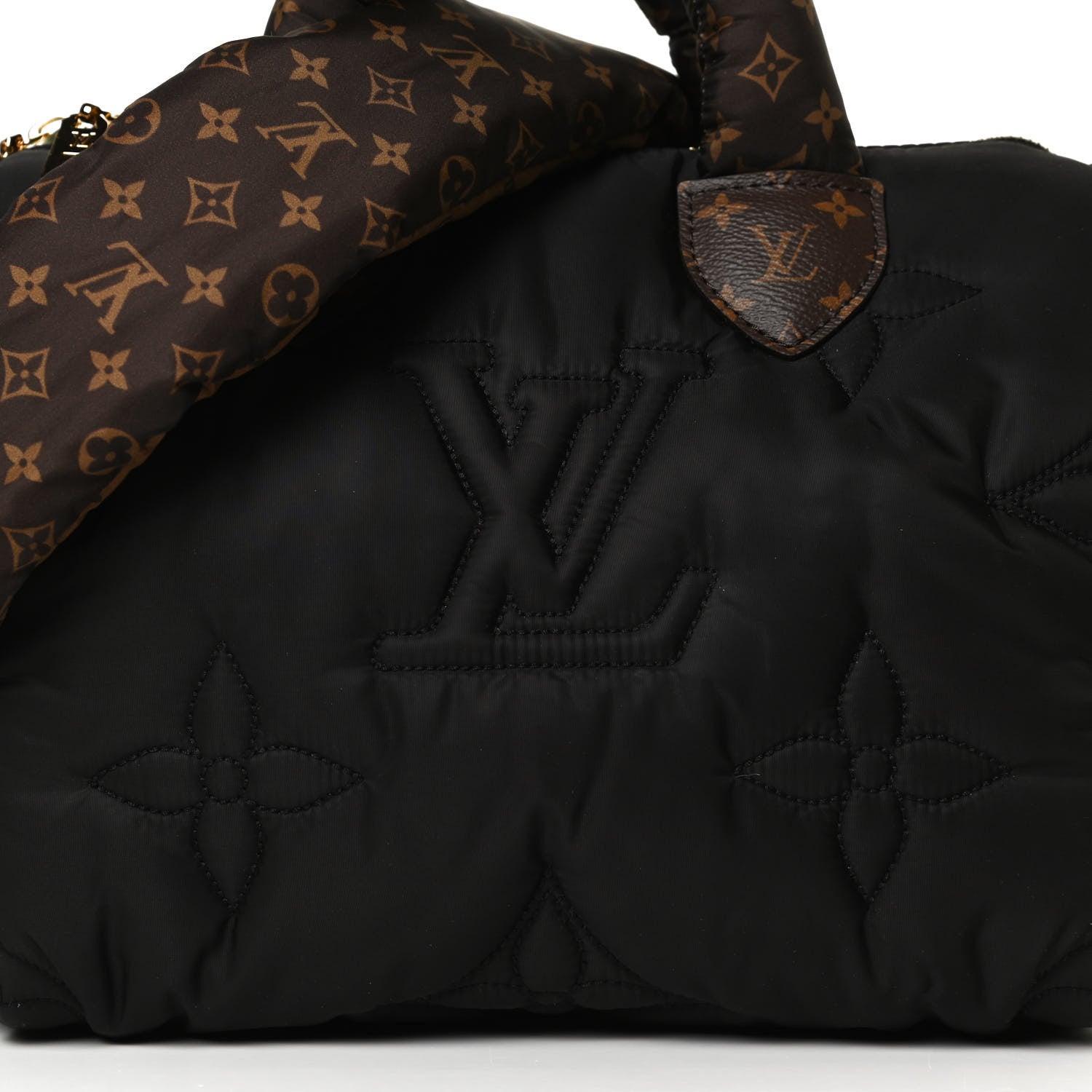 Louis Vuitton Econyl Mini Monogram Pillow Speedy Bandouliere 25 Black 7 of 11