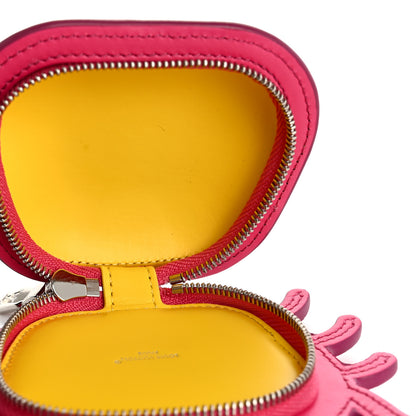 Louis Vuitton Monogram Crab Bag Charm Rose Pondichery 4 of 5