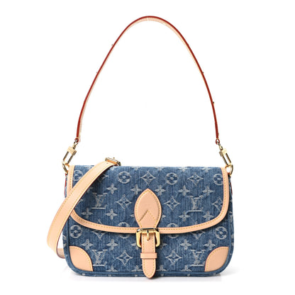 Louis Vuitton Monogram Denim Diane Blue 1 of 9