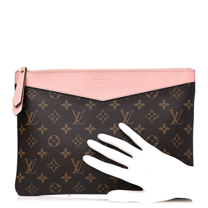 Louis Vuitton Monogram Daily Pouch Rose Poudre 2 of 10