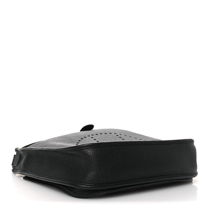 Hermes Taurillon Clemence Evelyne III PM Black 4 of 12