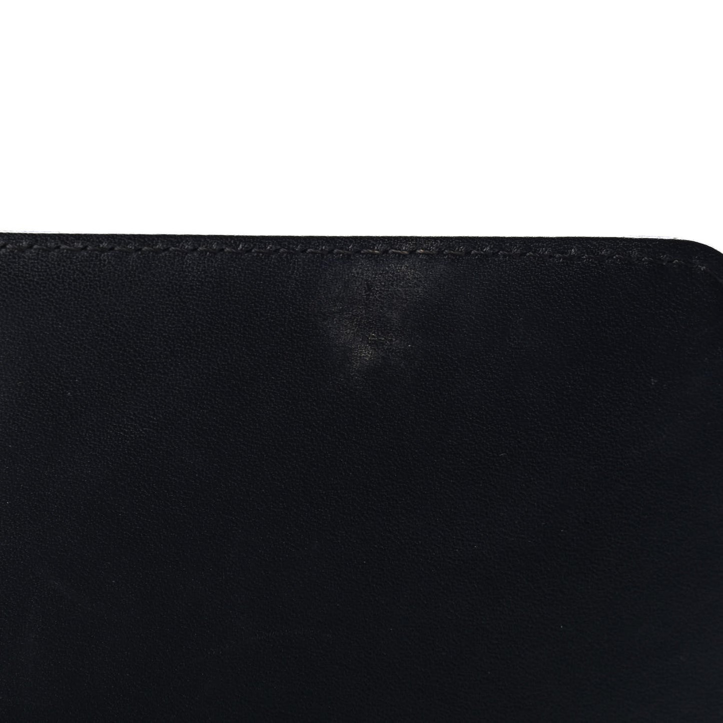 Calfskin Painted Chevron Embossed Medium Boy Flap Black