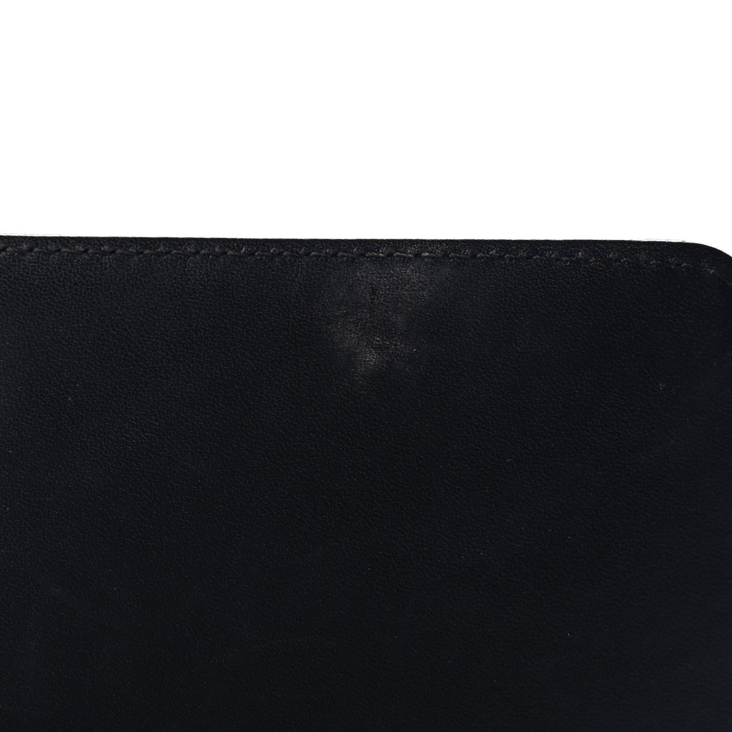 Chanel Calfskin Painted Chevron Embossed Medium Boy Flap Black 5 of 5