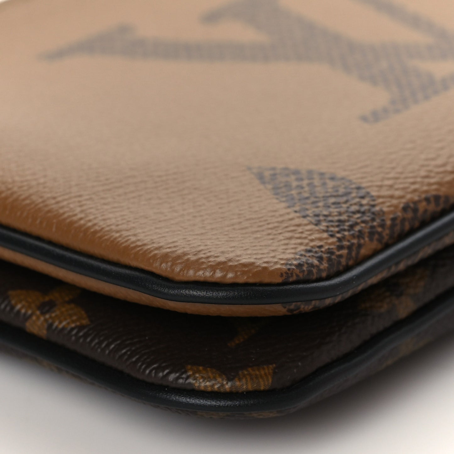 Reverse Monogram Giant Double Zip Pochette