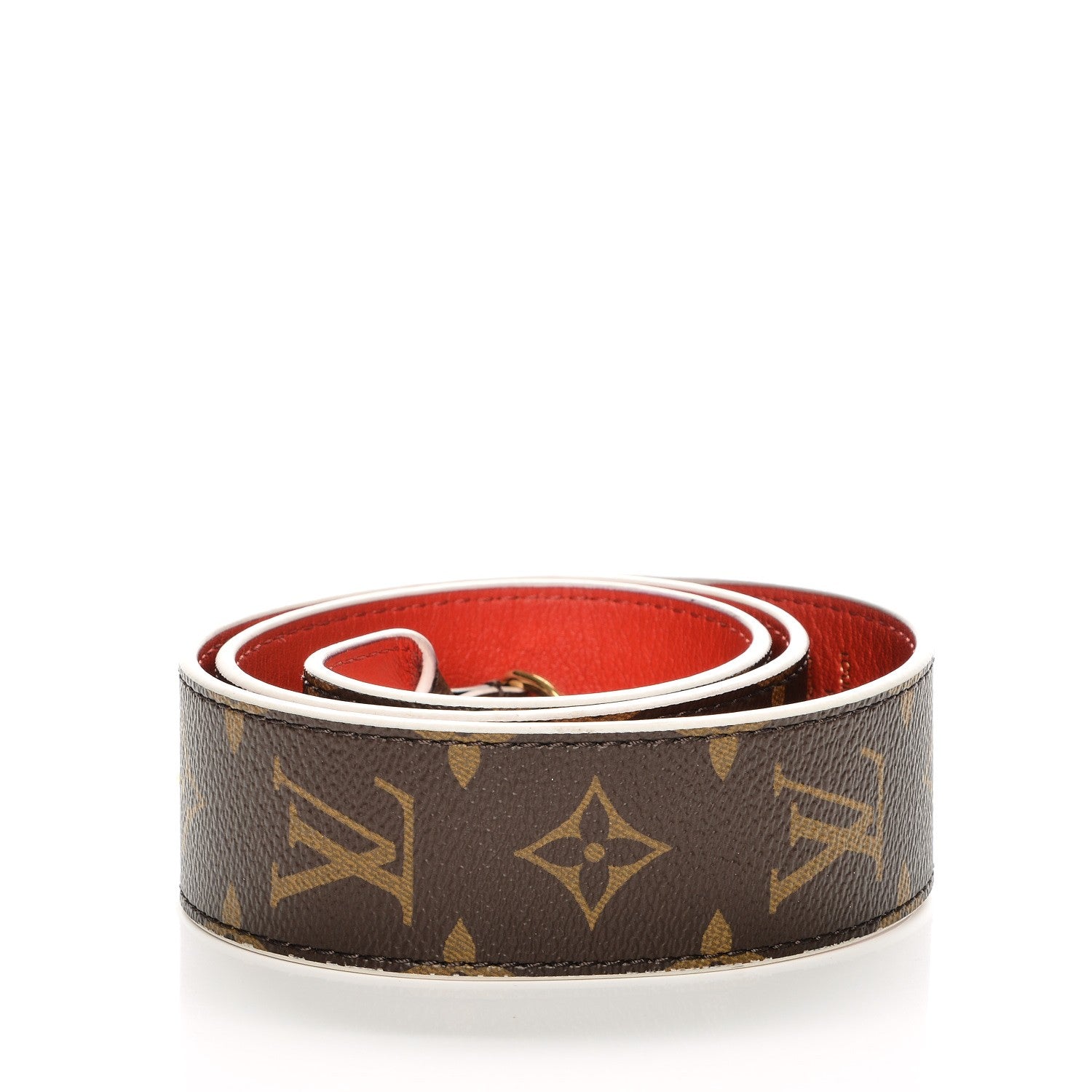 Louis Vuitton Monogram Bandouliere Shoulder Strap Cherry 2 of 4