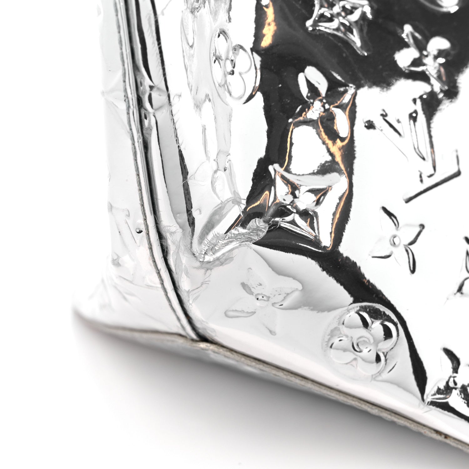 Louis Vuitton Monogram Miroir Bellevue PM Silver 12 of 12