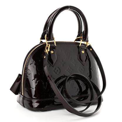 Louis Vuitton Vernis Alma BB Amarante 3 of 9