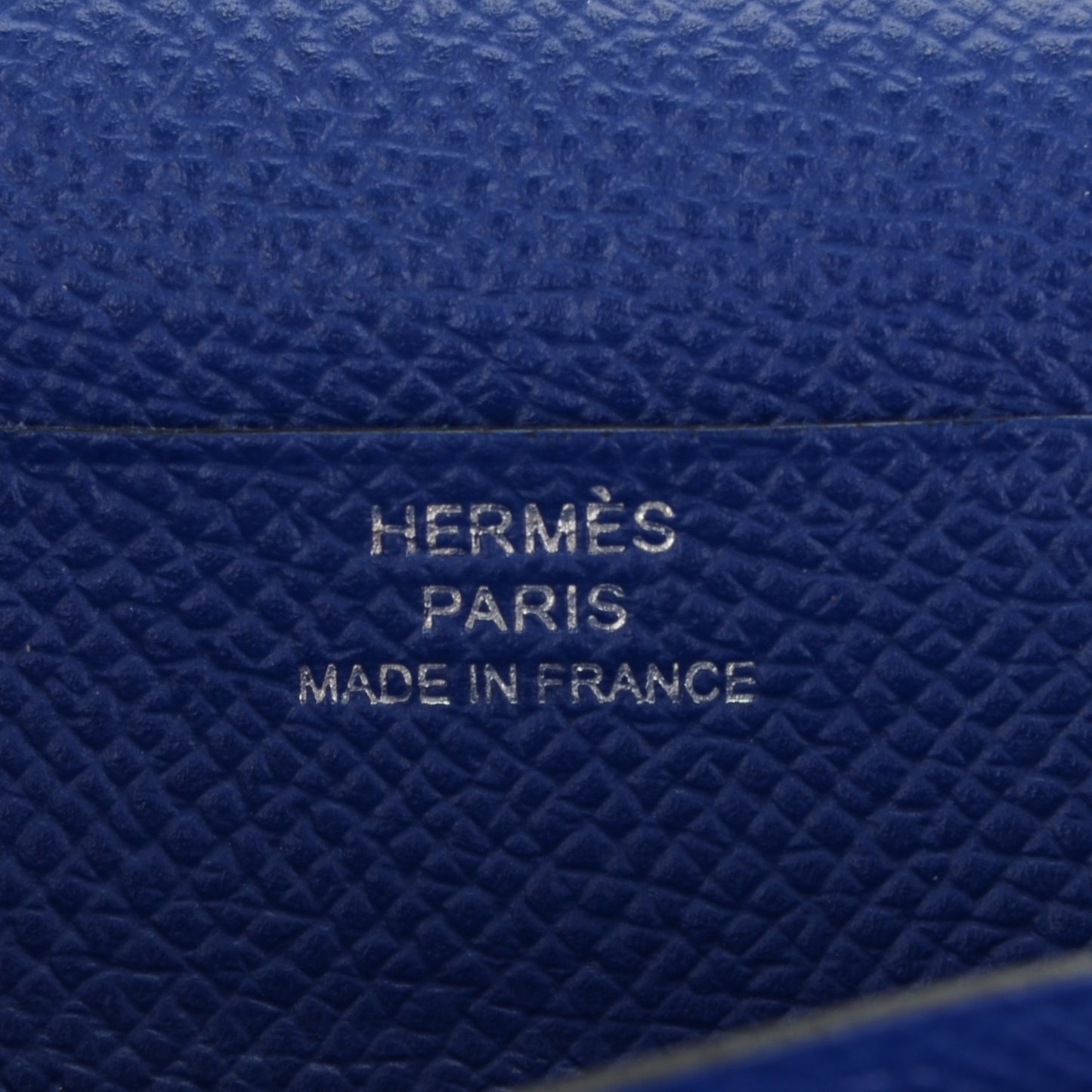 Epsom Bearn Gusset Wallet Bleu Saphir