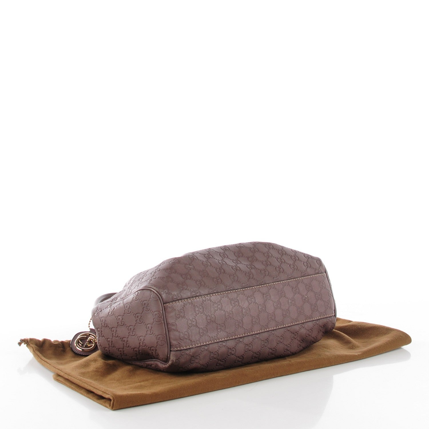 Gucci Guccissima Signature Medium Sukey Tote New Mauve 4 of 7