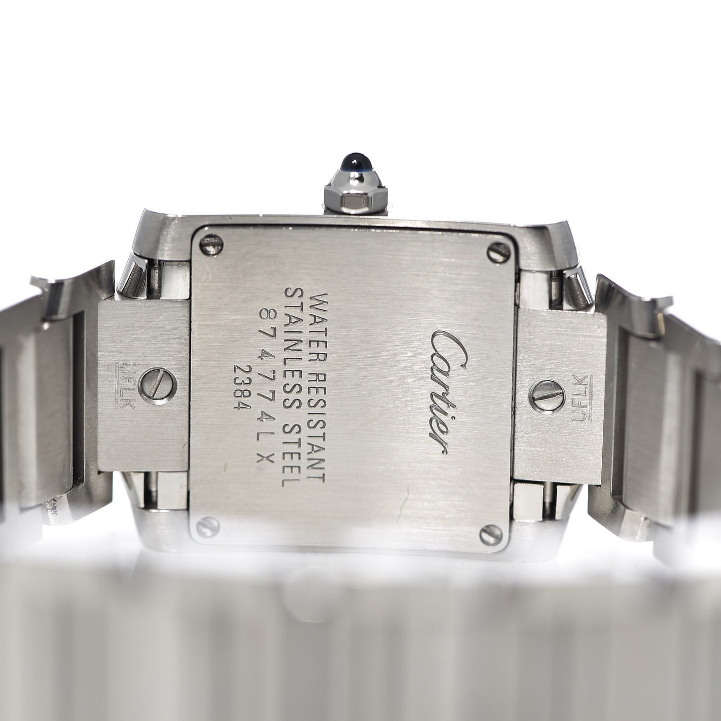 Stainless Steel 20mm Tank Francaise Quartz Watch