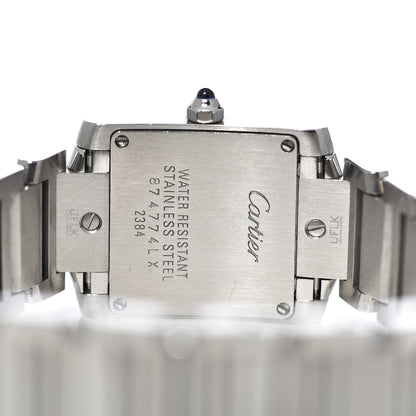 Cartier Stainless Steel 20mm Tank Francaise Quartz Watch 5 of 7