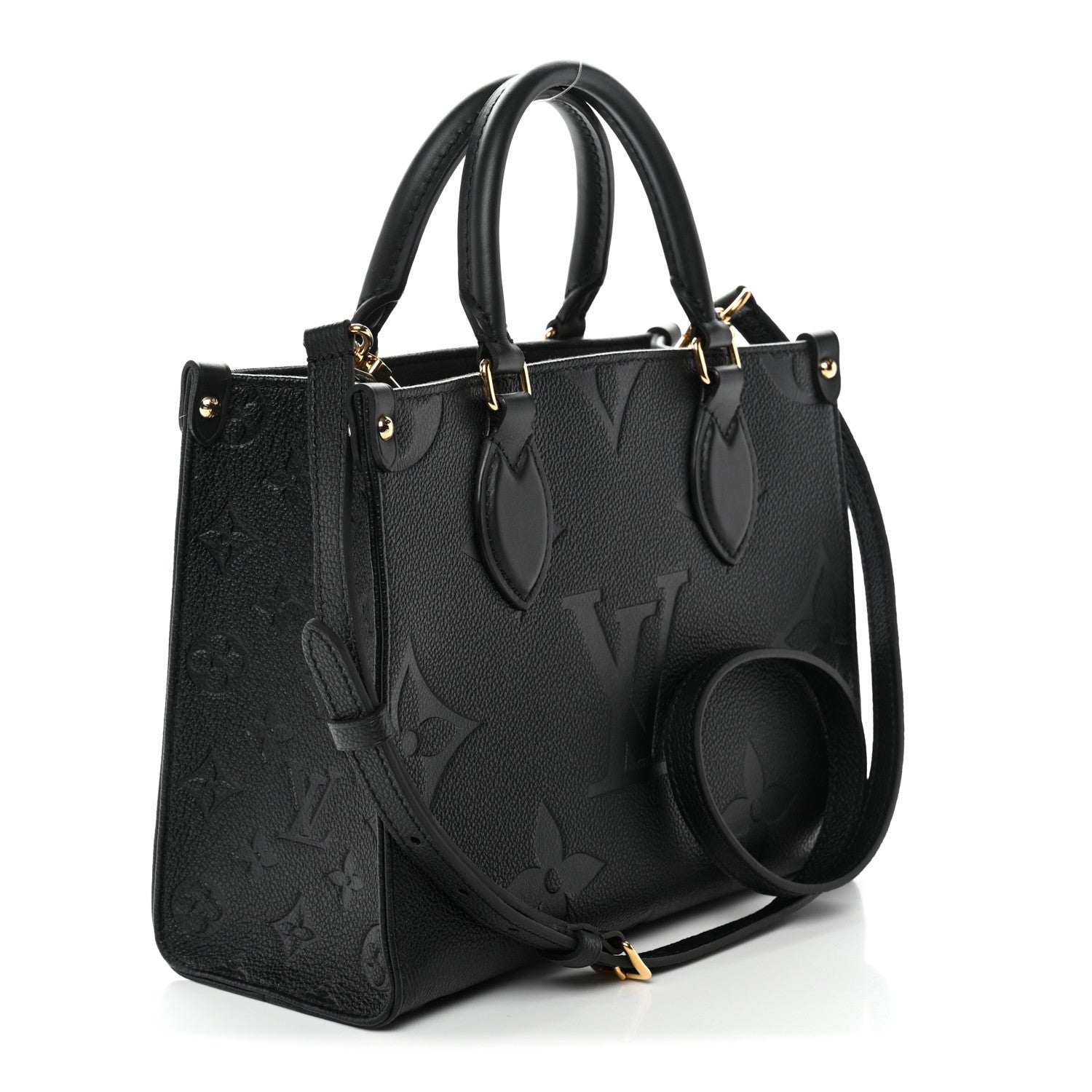 Louis Vuitton Empreinte Monogram Giant Onthego PM Black 3 of 9