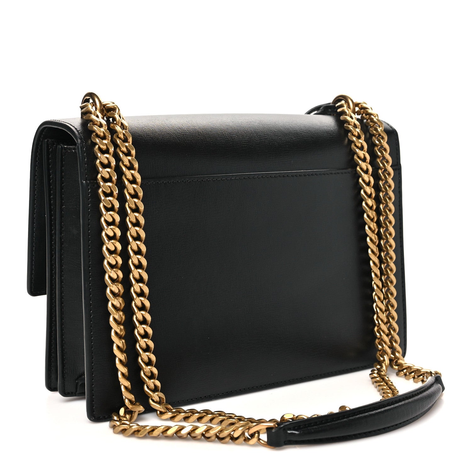 Saint Laurent Calfskin Medium Monogram Sunset Black Sunset Black 3 of 9