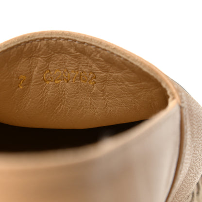 Chanel Lambskin CC Espadrilles 36 Beige Black 9 of 11