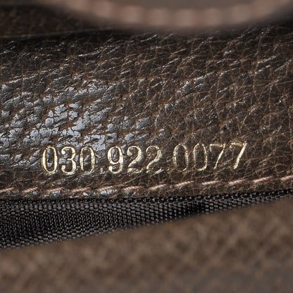 Gucci Calfskin Web Wallet Brown 14 of 14