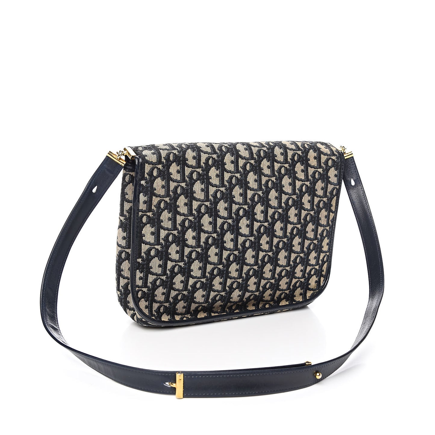 Monogram Flap Navy Blue