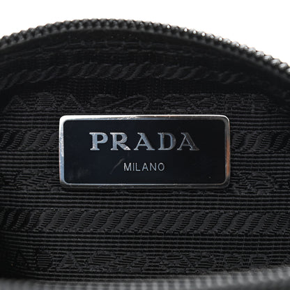 Prada Tessuto Nylon Studded New Vela Shoulder Bag White Fuoco 6 of 11