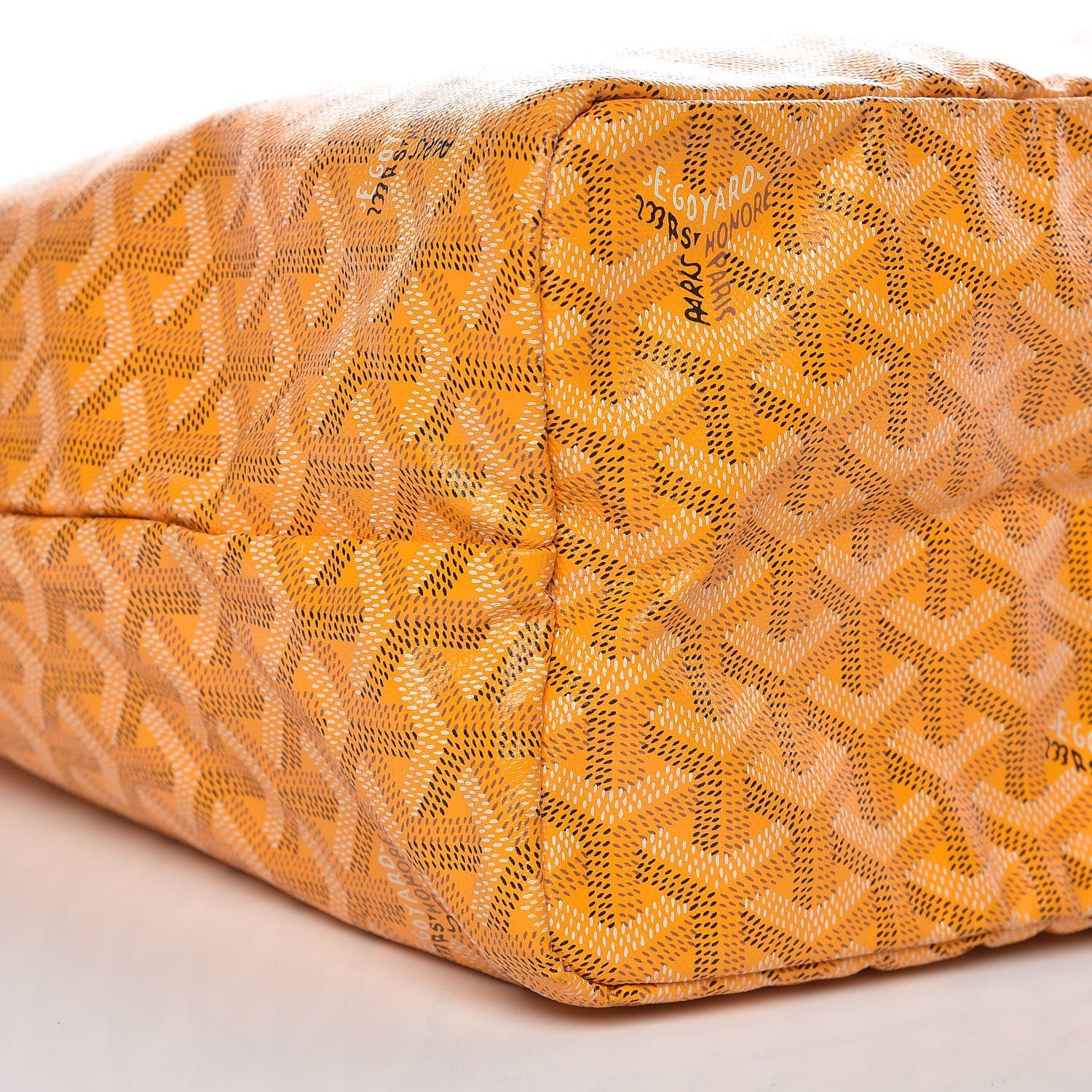 Goyard Goyardine Saint Louis PM Yellow 11 of 12
