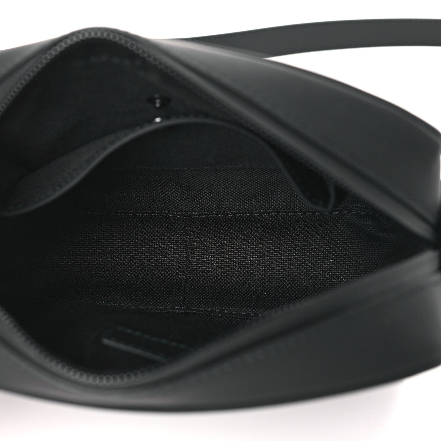 Gucci Rubber Effect Calfskin GG Mini Crossbody Bag Black 5 of 9