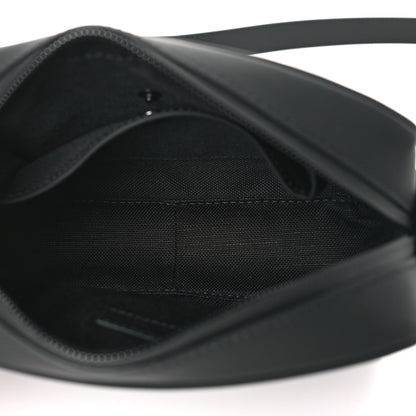 Gucci Rubber Effect Calfskin GG Mini Crossbody Bag Black 5 of 9