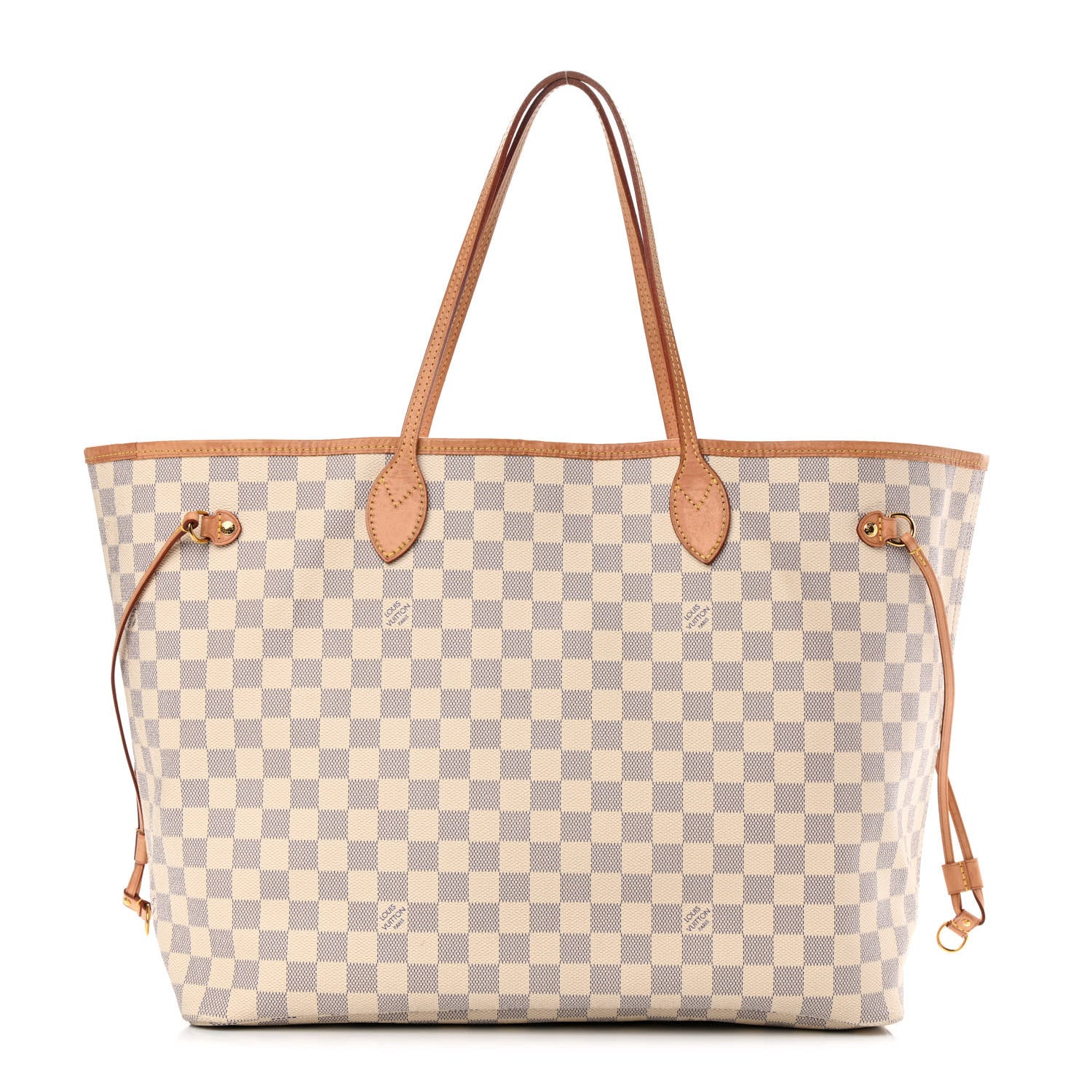 Louis Vuitton Damier Azur Neo Neverfull GM Rose Ballerine 1 of 19