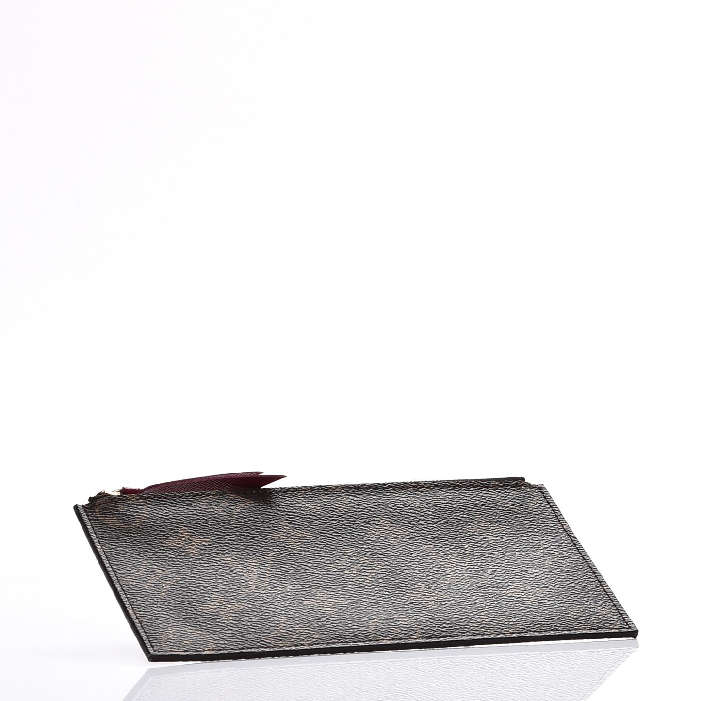 Monogram Felicie Chain Wallet Zippered Insert Fuchsia