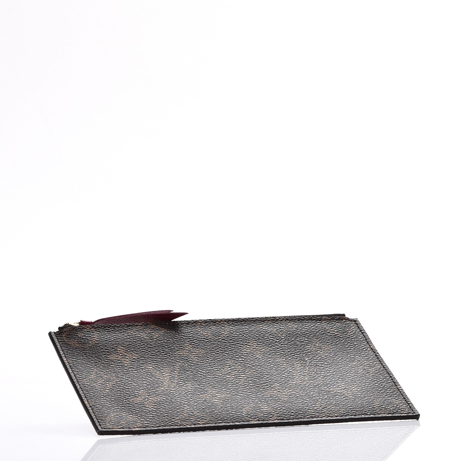 Louis Vuitton Monogram Felicie Chain Wallet Zippered Insert Fuchsia 4 of 6