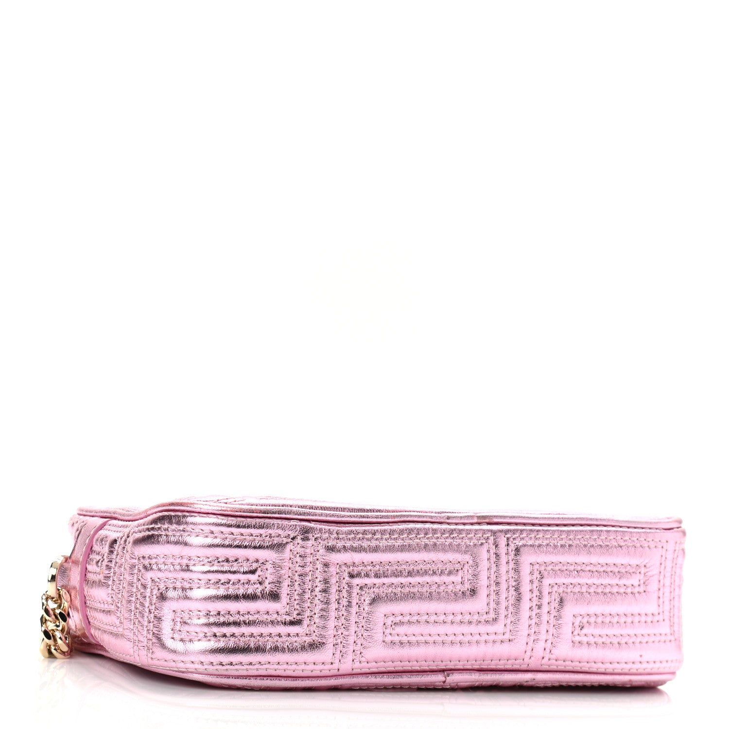 Versace Metallic Nappa Quilted Icon Camera Bag Rosa 4 of 9