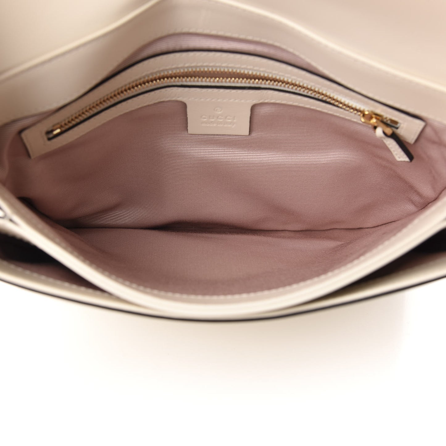 Calfskin Medium Arli Flap Shoulder Bag White