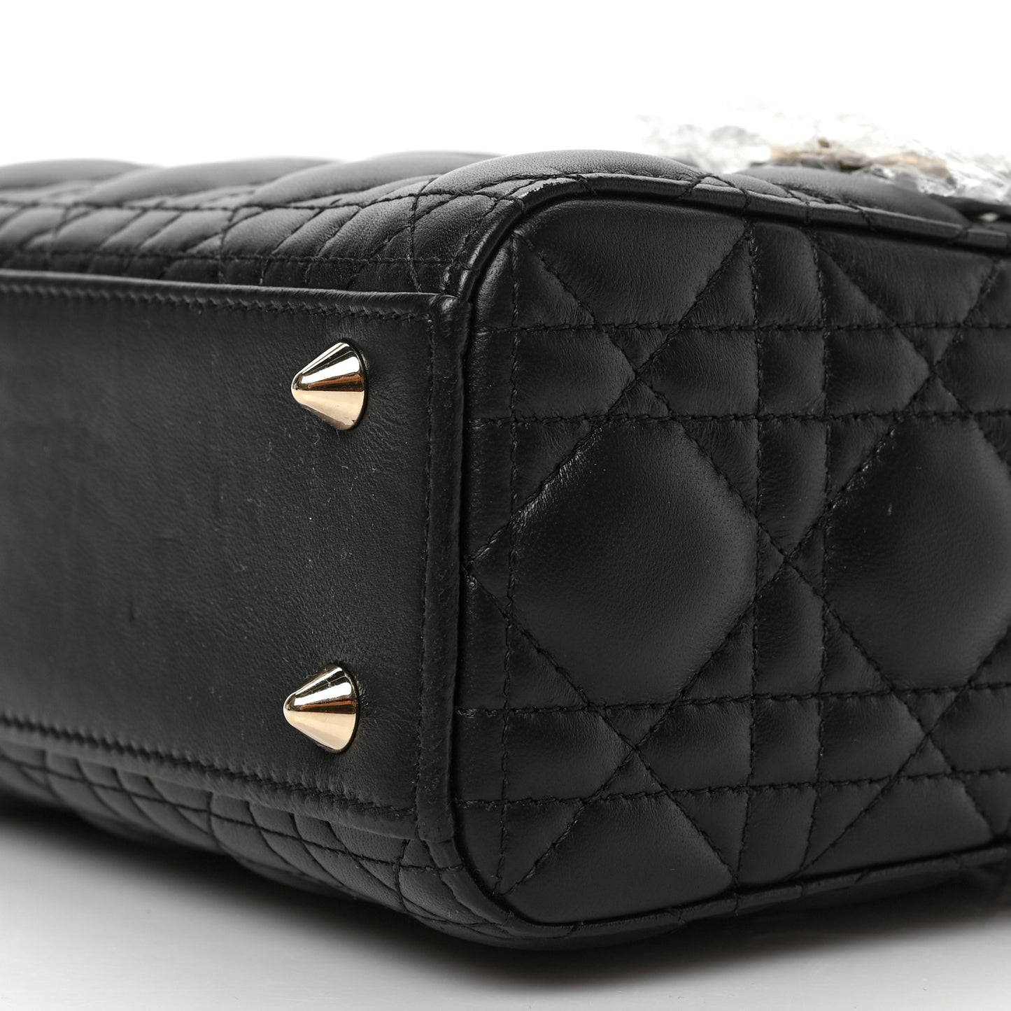 Lambskin Cannage Small My ABCDior Lady Dior Black