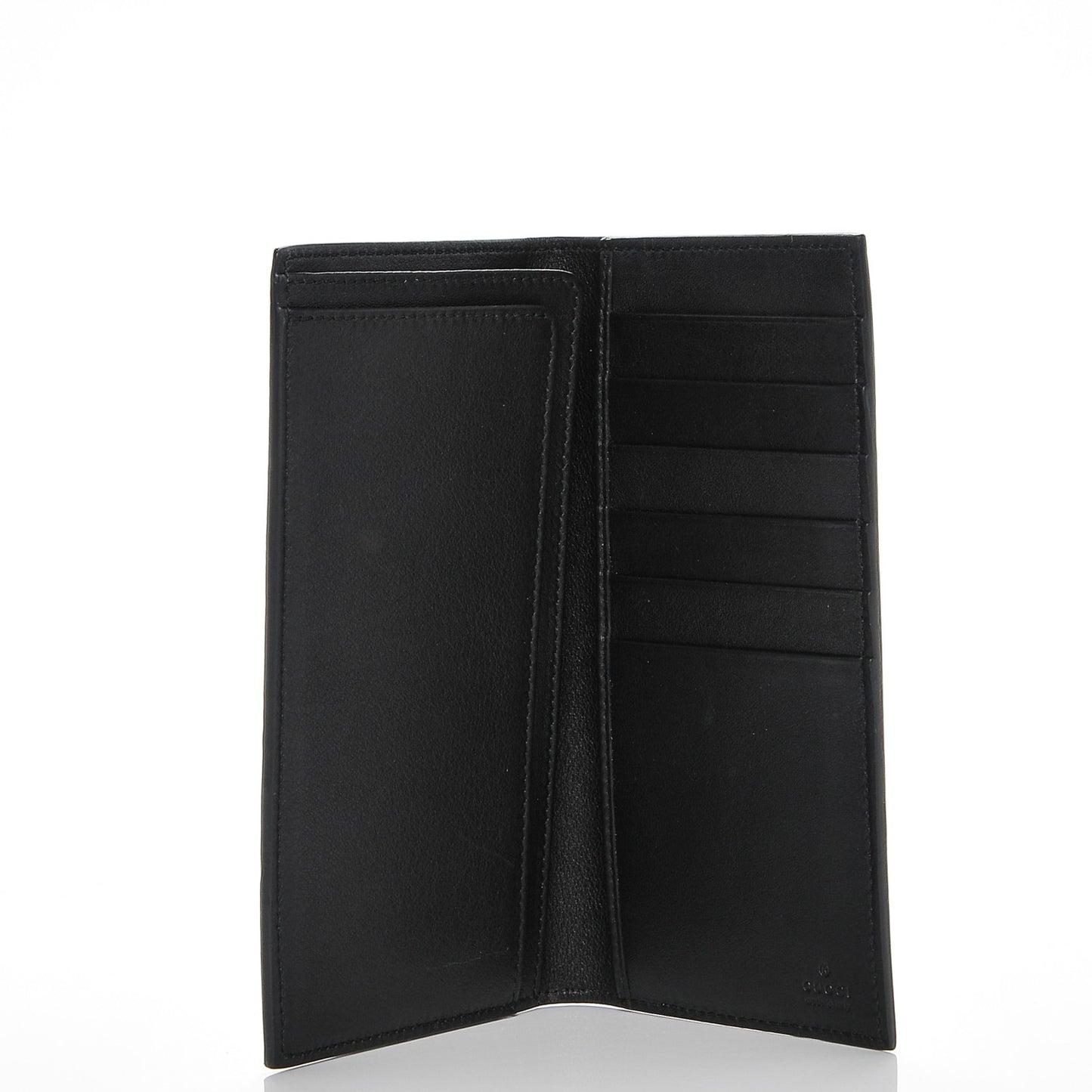Guccissima Margaux Calfskin Avel Wallet Black