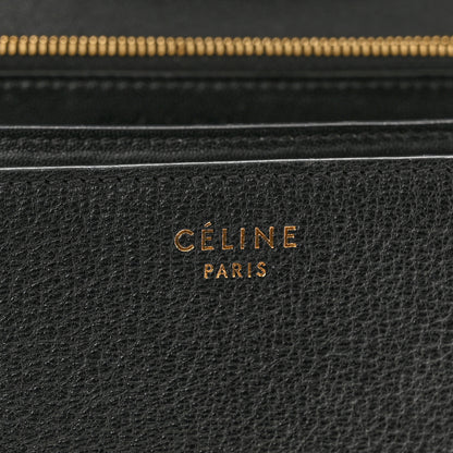 Celine Goatskin Medium Classic Box Flap Bag Black 6 of 10