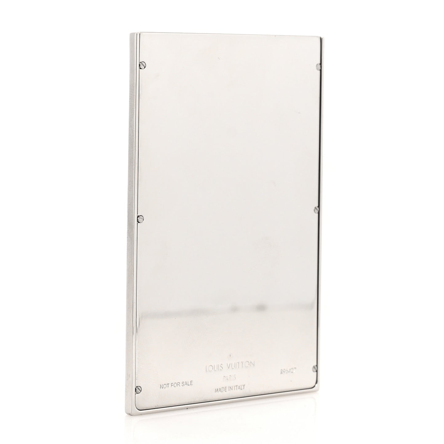 Metal Taurillon Monogram Card Holder