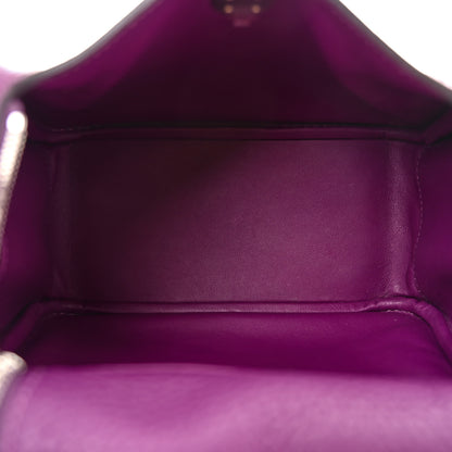 Hermes Taurillon Clemence Mini Lindy 20 Anemone 5 of 13