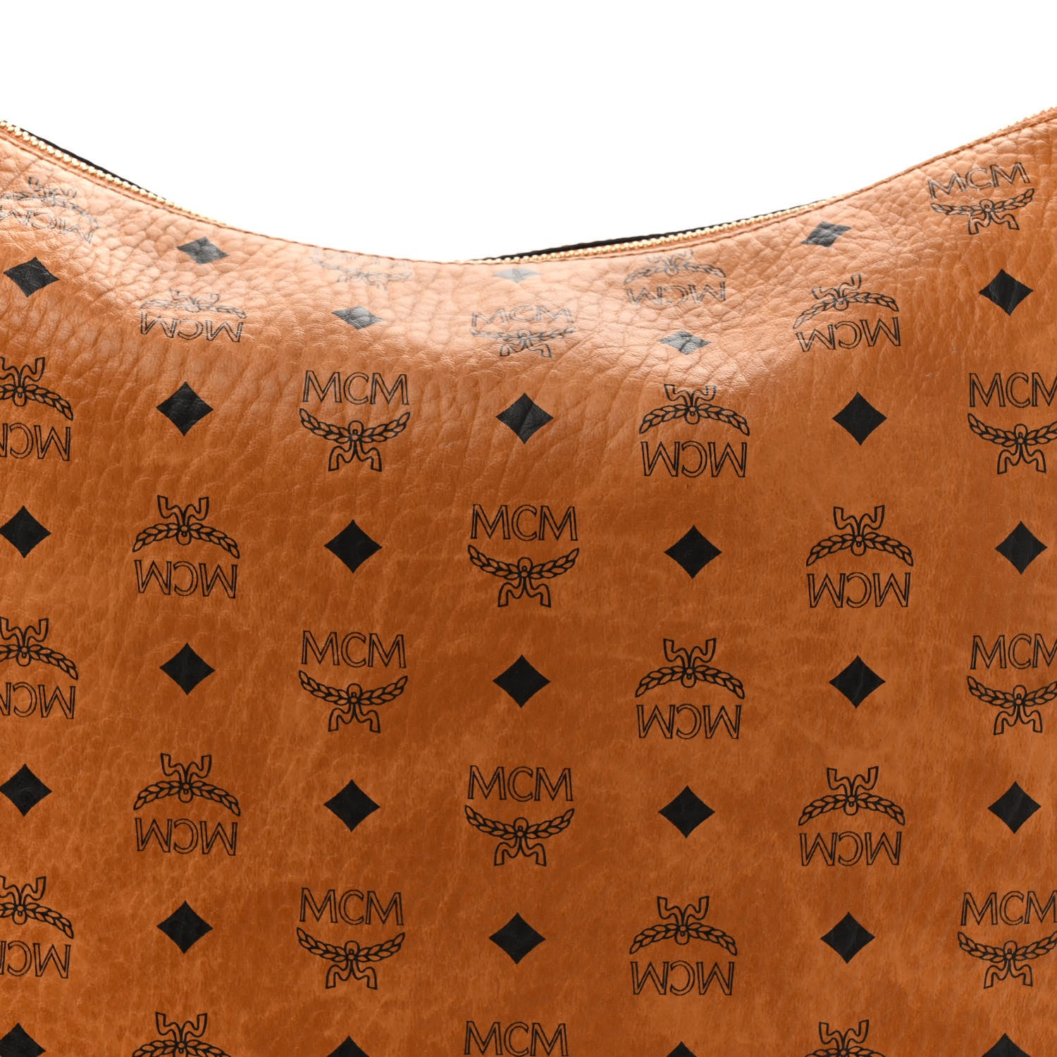 MCM Visetos Large Klara Hobo Cognac 7 of 16