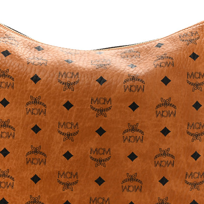 MCM Visetos Large Klara Hobo Cognac 7 of 16