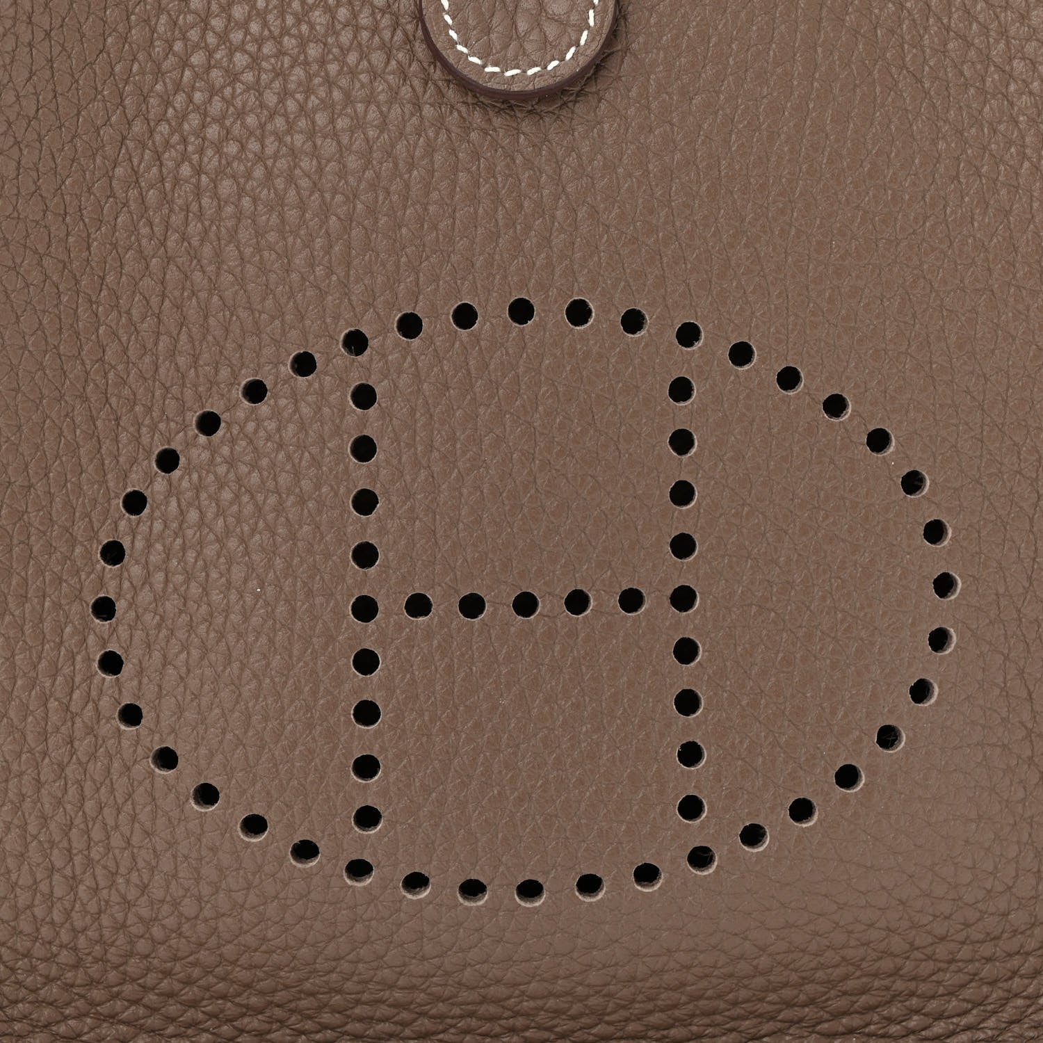 Hermes Taurillon Clemence Amazone Evelyne TPM Etoupe Bleu Indigo 8 of 14