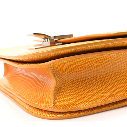 Celine Lizard Medium Classic Box Flap Bag Imperial 9 of 9