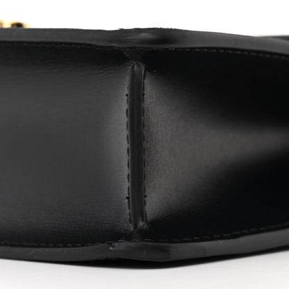 Celine Shiny Calfskin Triomphe Margo Wallet on Chain Black 11 of 11