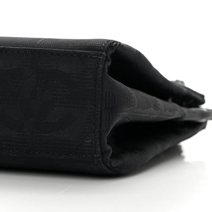 Chanel Nylon Mini Travel Accordion Flap Black 10 of 16