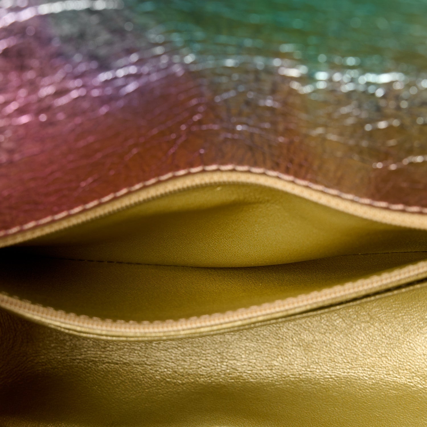 Chanel Metallic Goatskin Quilted Mini 2.55 Reissue Flap Multicolor 6 of 12